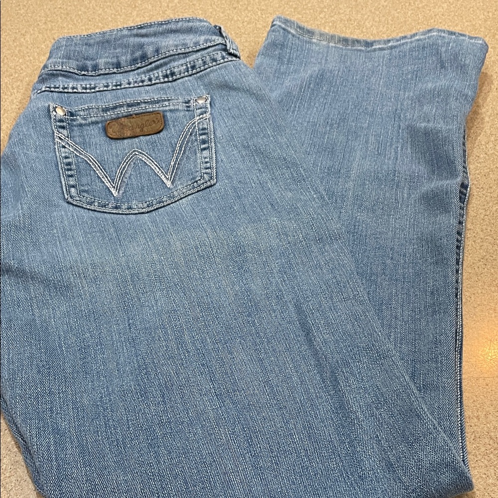 Wrangler Size 9/10 Boot Cut Classic Women's Jeans Stretch